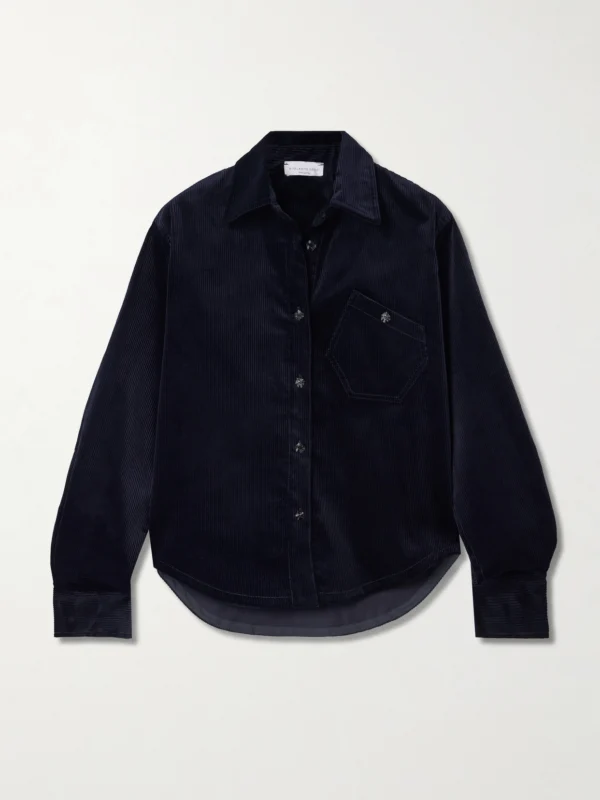 Violante Nessi Bartolomeo Cotton-corduroy Shirt