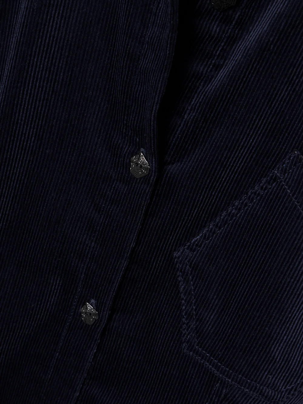 Close-up detail of the Violante Nessi Weyant Belted Cotton-corduroy Midi Dress