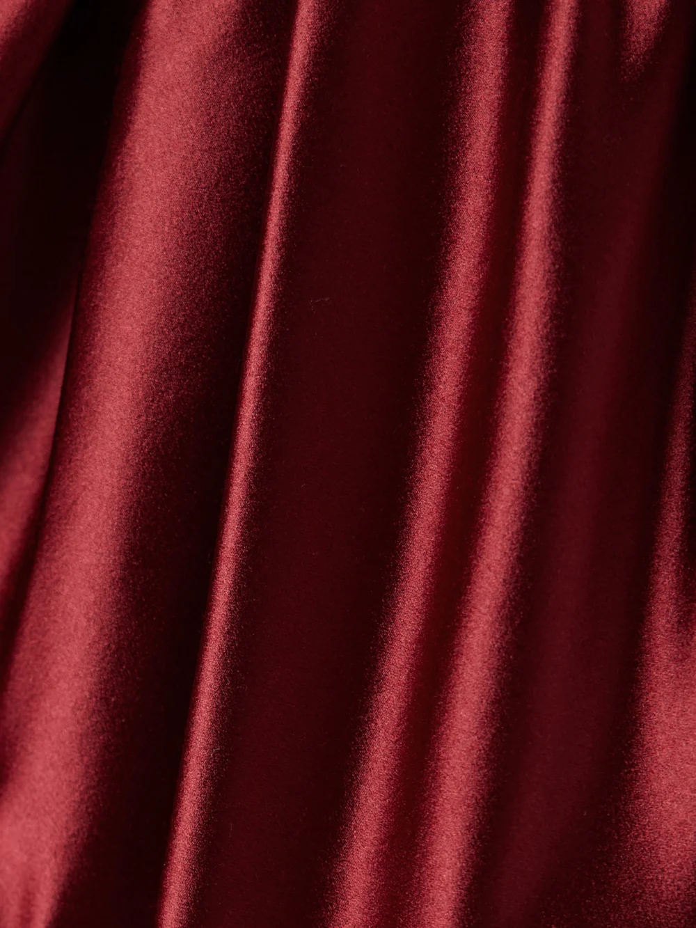 Close-up detail of the Vivienne Westwood Bagatelle Off-the-shoulder Gathered Duchesse-satin Mini Dress
