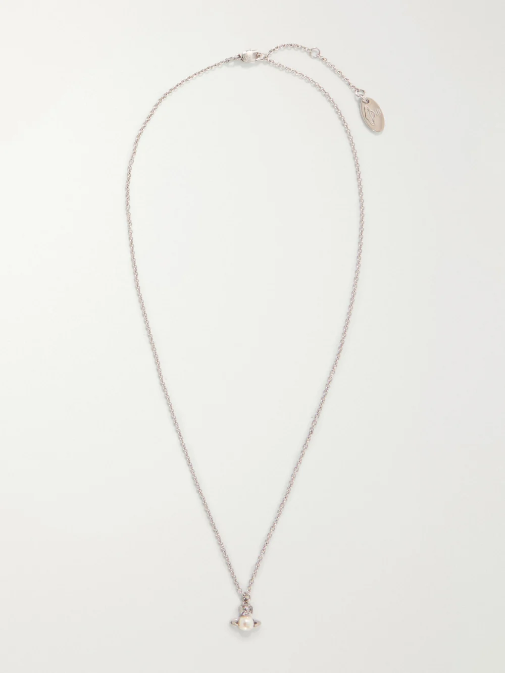 Vivienne Westwood Balbina Silver-tone Pendant Necklace