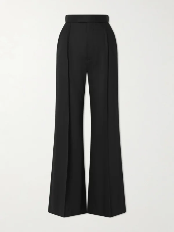Vivienne Westwood Pleated Wool-twill Wide-leg Pants