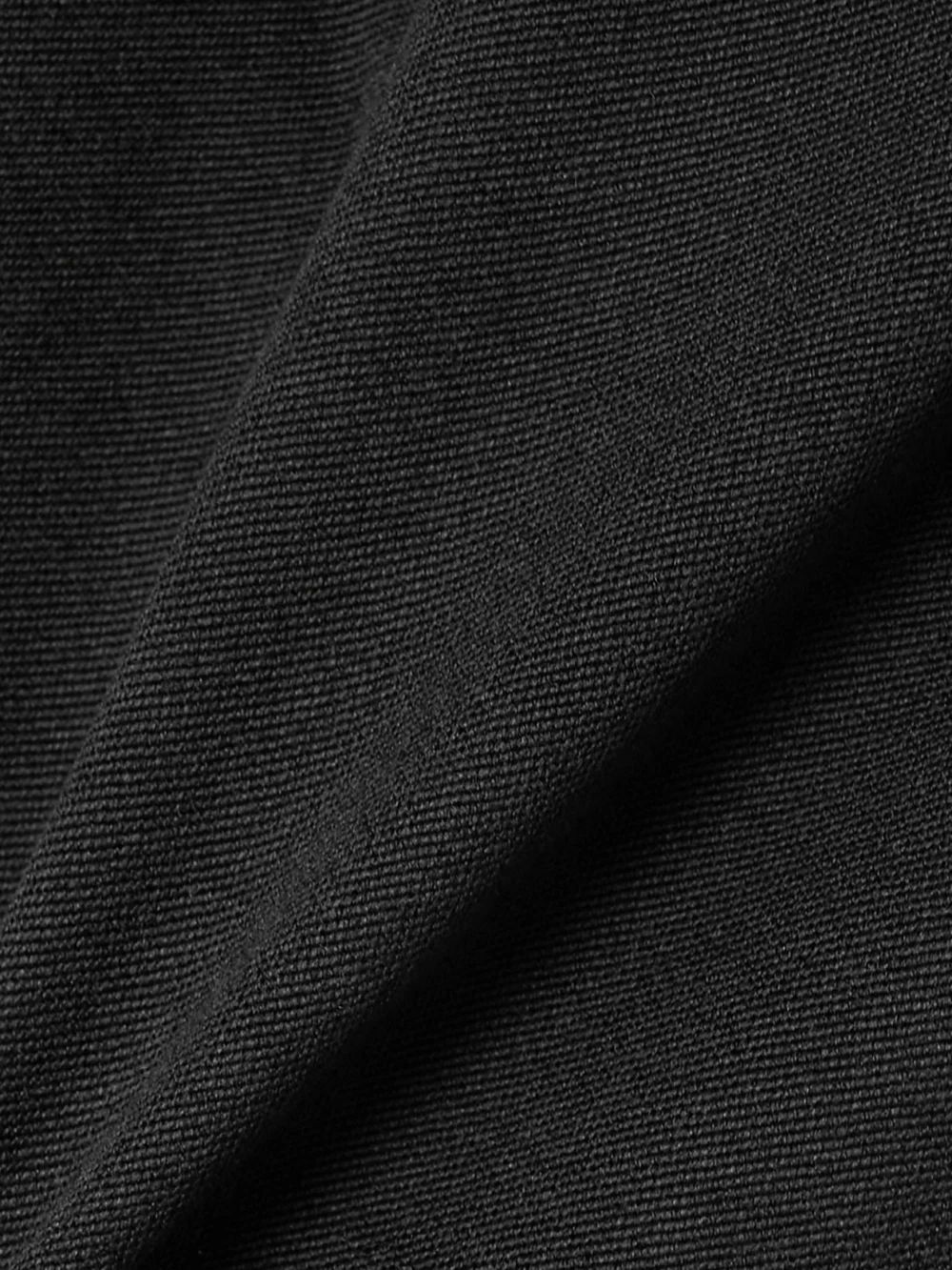 Close-up detail of the Wales Bonner Coltrane Wool and Cotton-blend Drill Flared Pants