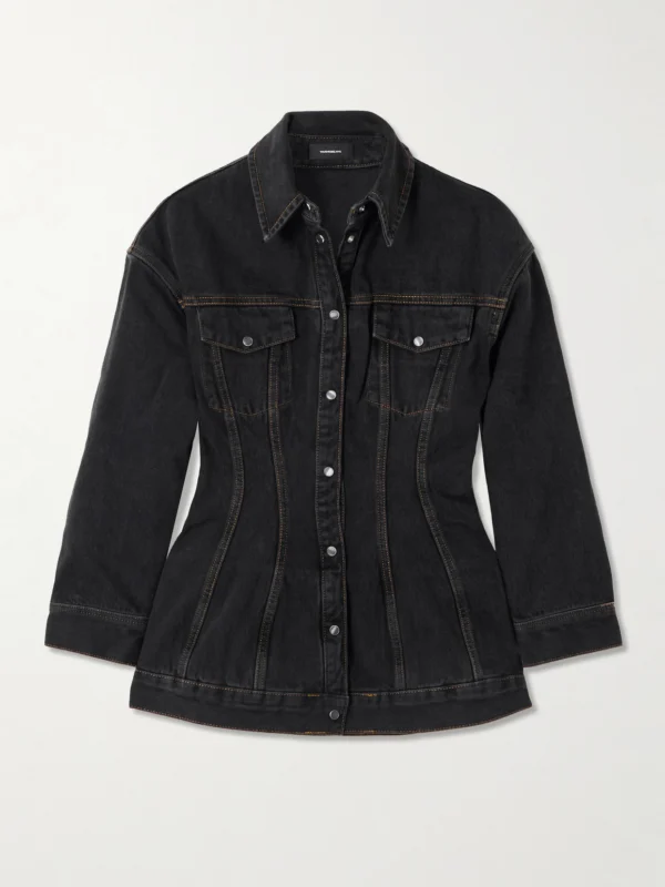 WARDROBE.NYC Contour Denim Jacket