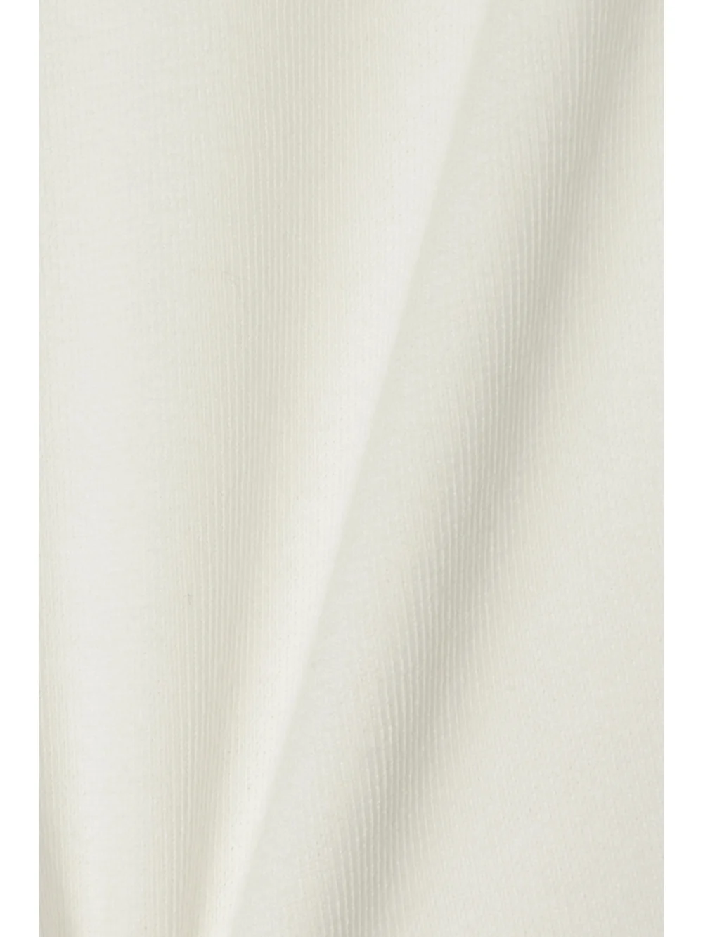 Close-up detail of the WARDROBE.NYC + Hailey Bieber Cropped Cotton-blend Top