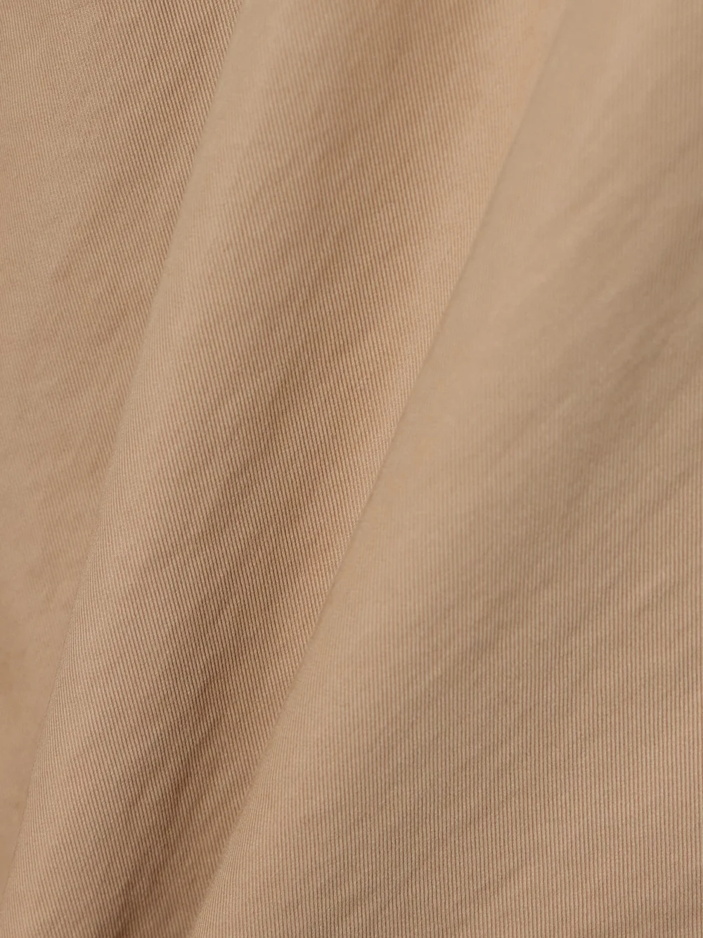 Close-up detail of the WARDROBE.NYC Oversized Cotton-blend Drill Mini Shirt Dress