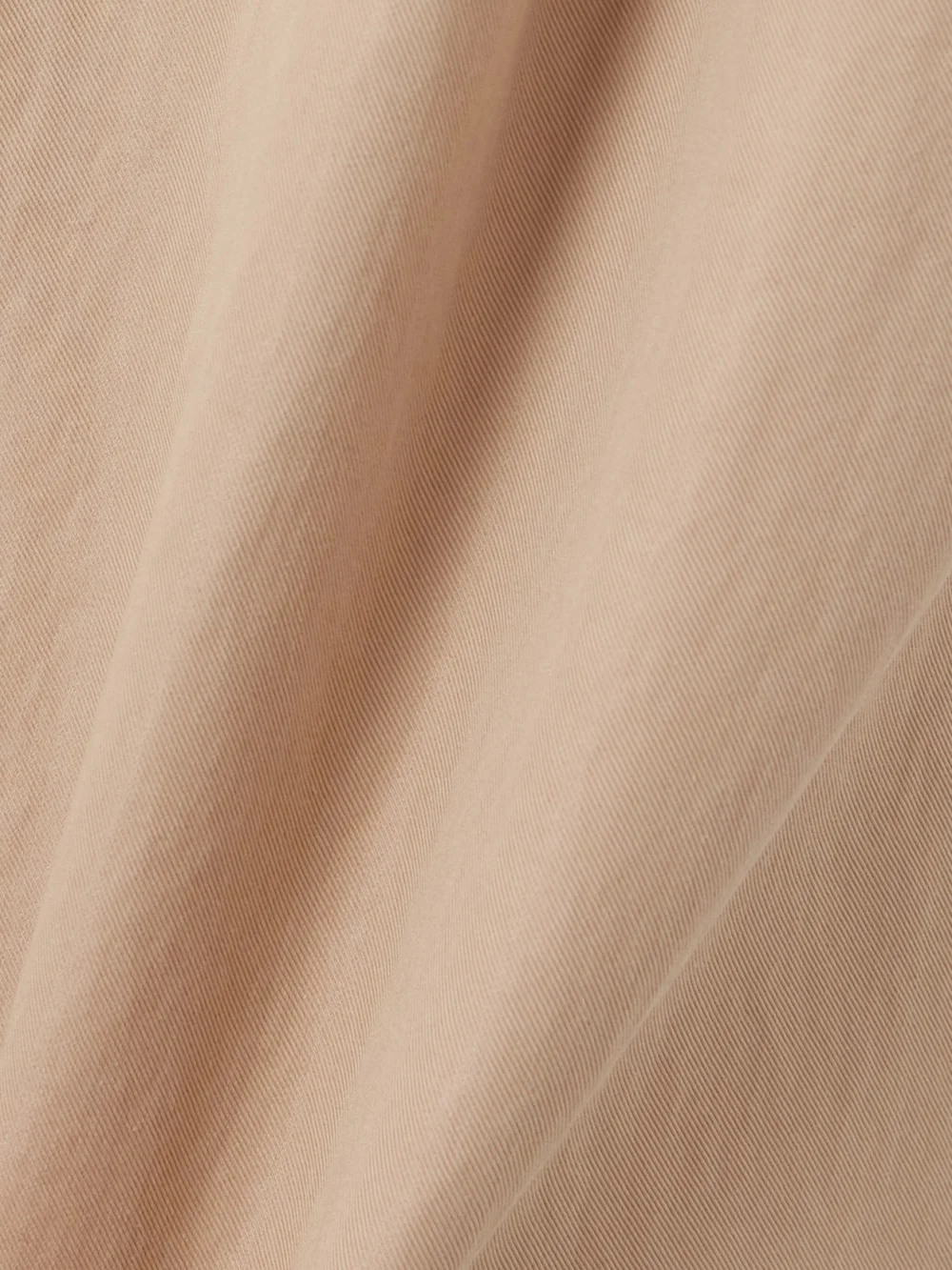 Close-up detail of the WARDROBE.NYC Pleated Cotton-blend Drill Wide-leg Pants