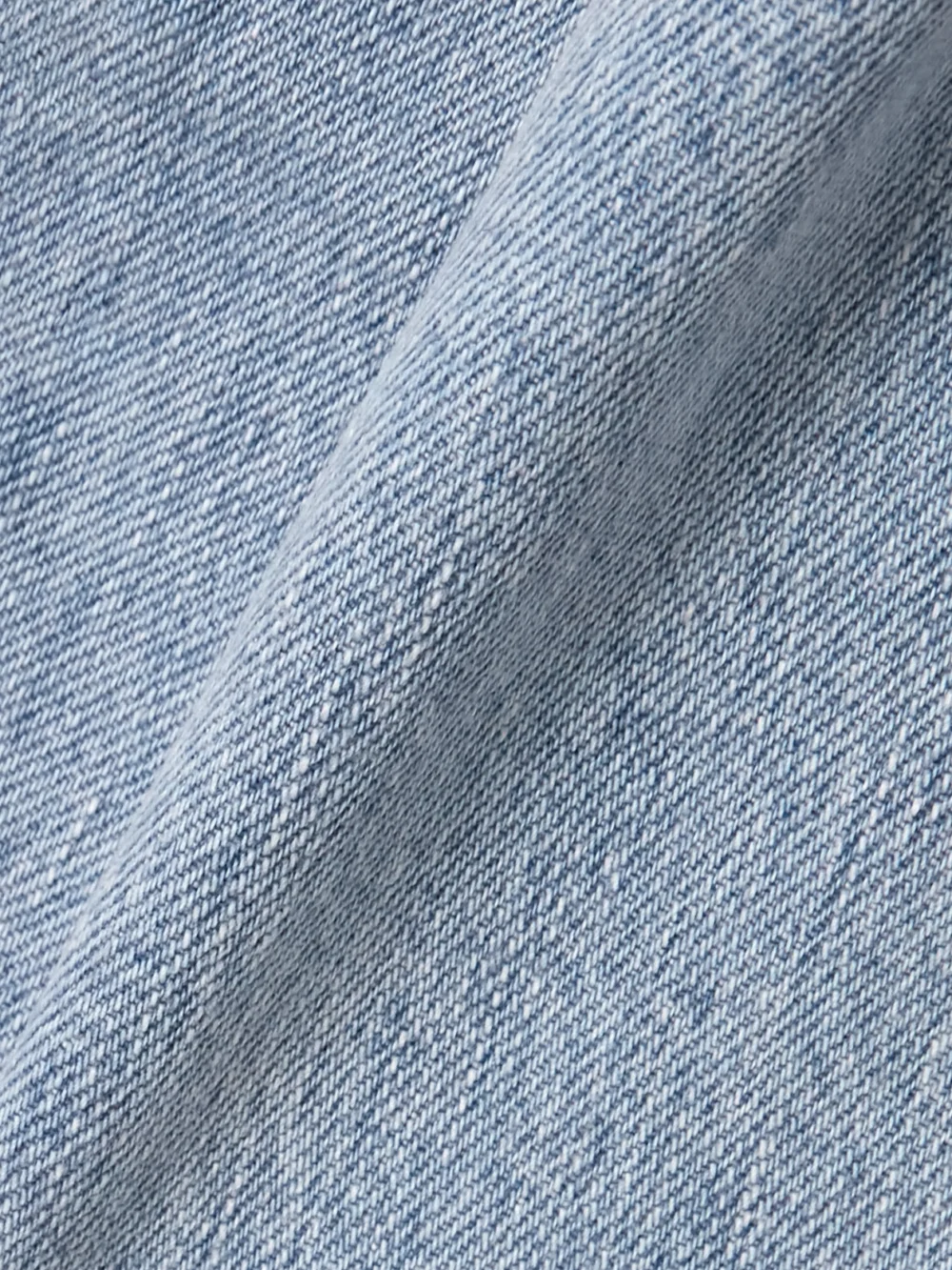 Close-up detail of the WARDROBE.NYC Strapless Denim Top