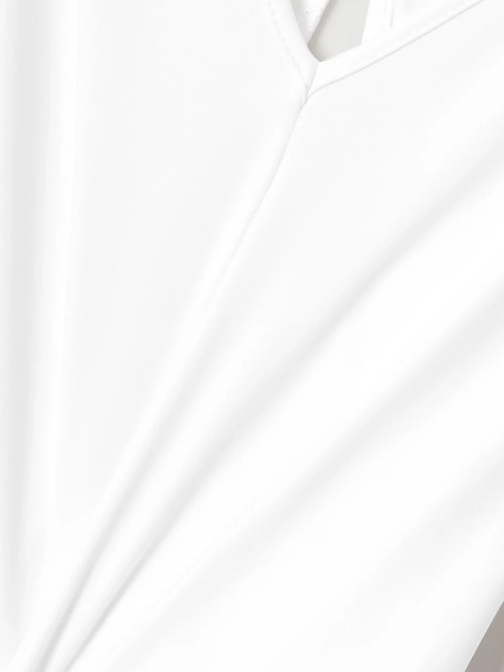 Close-up detail of the WARDROBE.NYC Stretch-jersey Thong Bodysuit