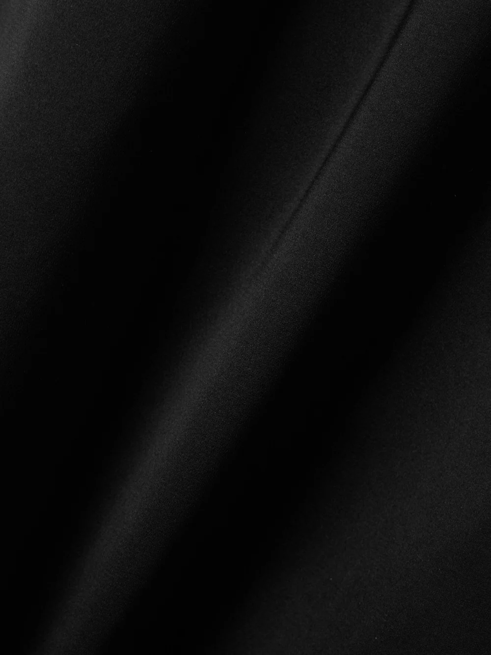 Close-up detail of the Wiederhoeft Recycled Duchesse-satin Midi Skirt