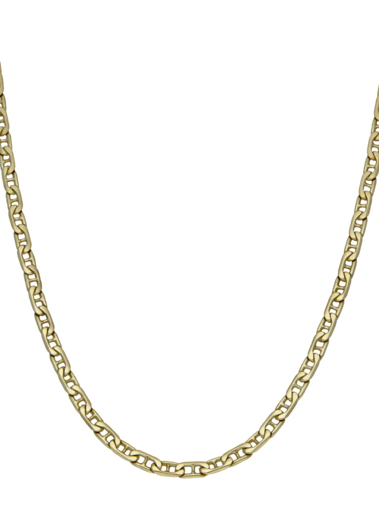 William May 14ct Yellow Gold 22" Anchor Link Chain Necklace