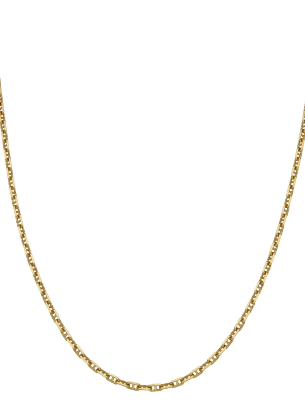 William May 14ct Yellow Gold 26" Anchor Link Chain Necklace