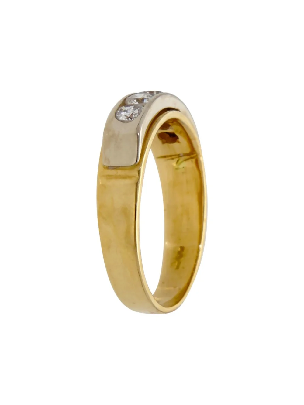 William May 18ct Gold 0.50ct Diamond 5 Stone Eternity Ring, view 2