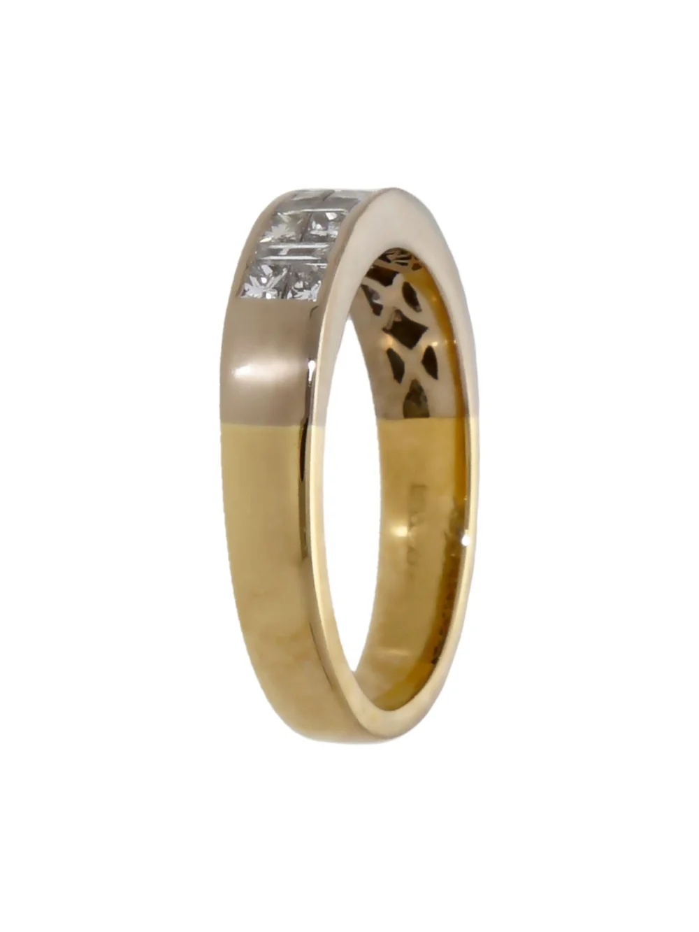 William May 18ct Gold 0.50ct Mixed Cut Diamond Eternity Ring, view 2
