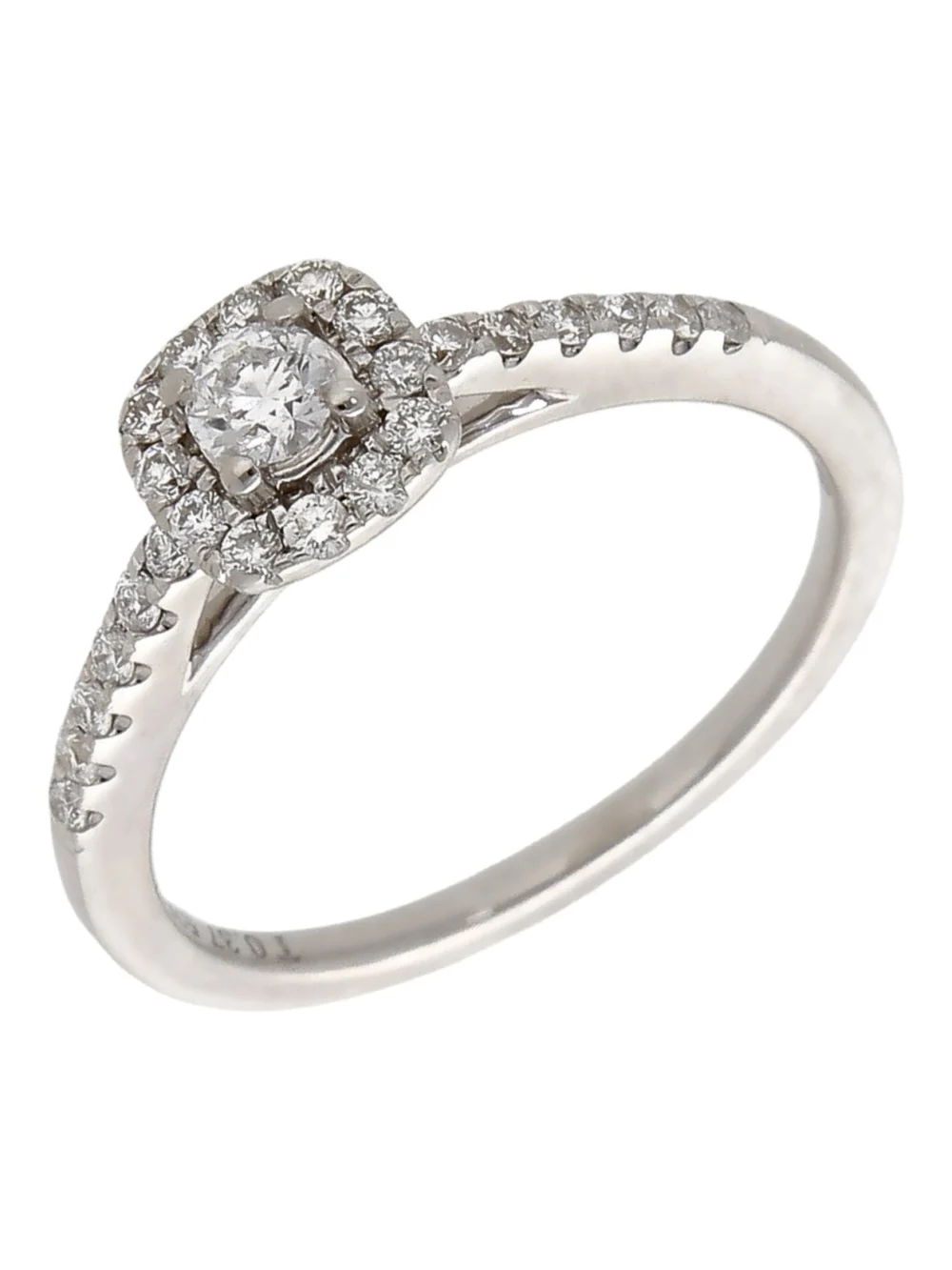 William May 18ct White Gold 0.50ct Diamond Bridal Ring Set, view 5