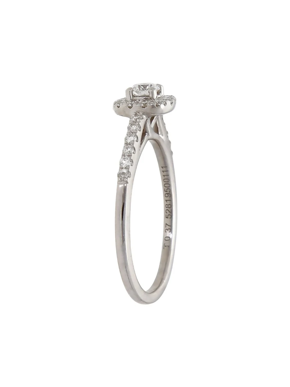 William May 18ct White Gold 0.50ct Diamond Bridal Ring Set, view 6