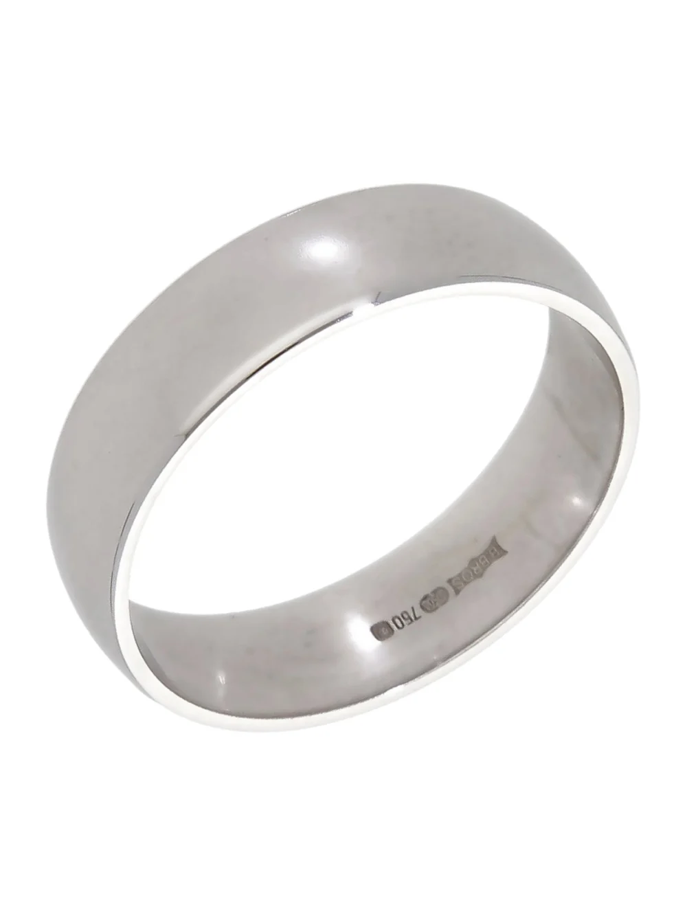 William May 18ct White Gold 5.5mm Wedding Band Ring