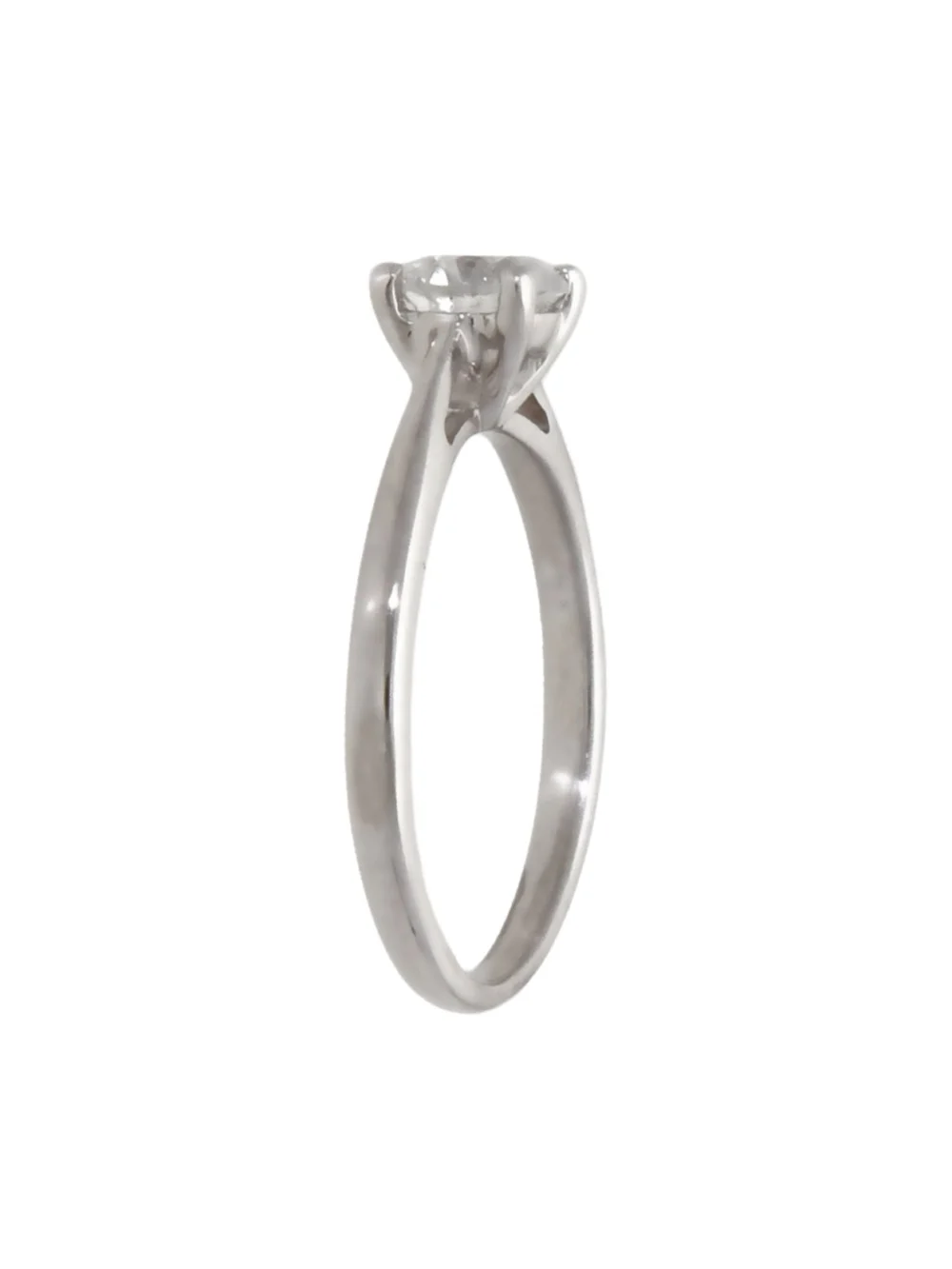 William May 9ct White Gold 0.50ct Diamond Solitaire Ring, view 2