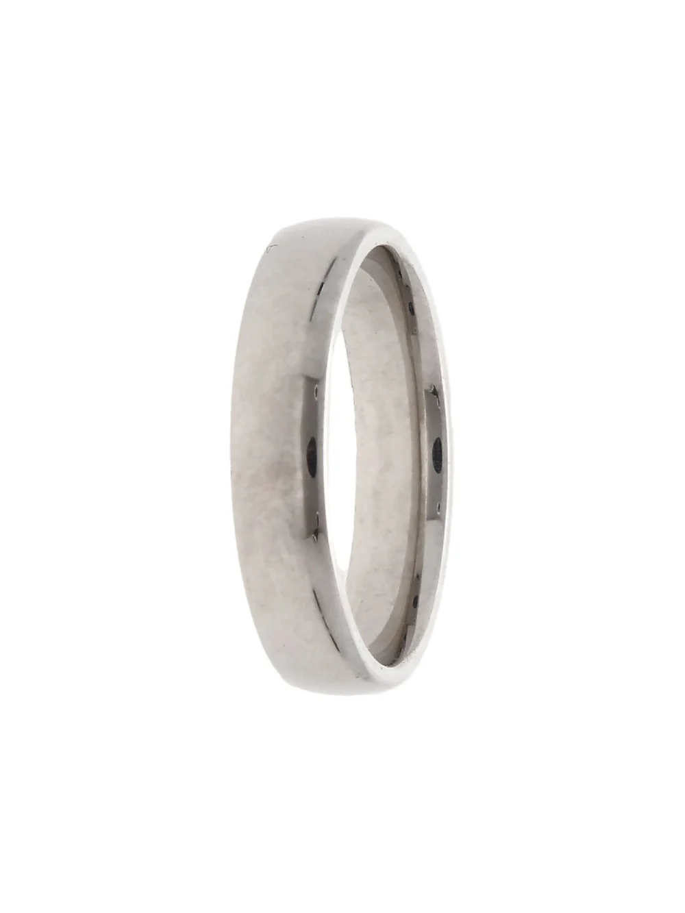 William May 9ct White Gold 5mm Wedding Band Ring, view 2