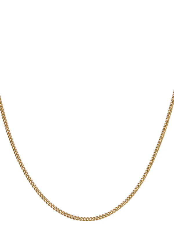 William May 9ct Yellow Gold 16" Curb Chain Necklace