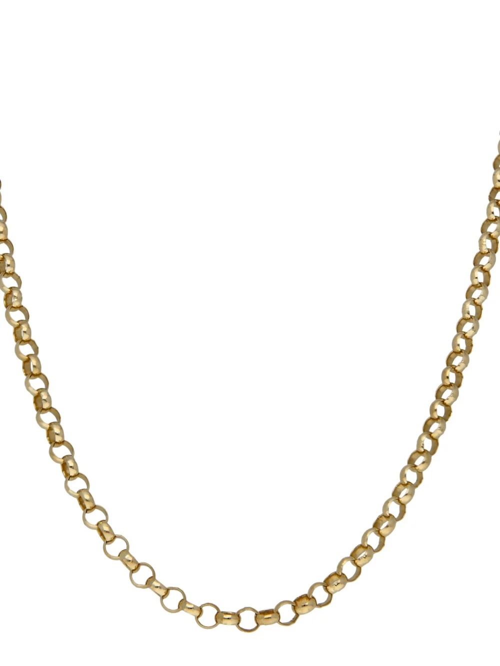 William May 9ct Yellow Gold 18" Belcher Chain Necklace