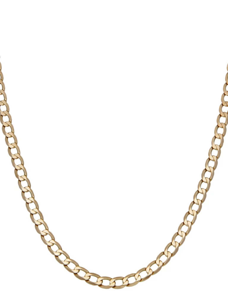William May 9ct Yellow Gold 18" Curb Chain Necklace