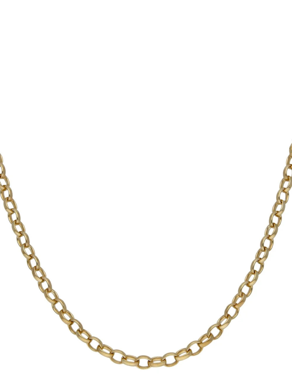 William May 9ct Yellow Gold 18 Inch Belcher Chain Necklace