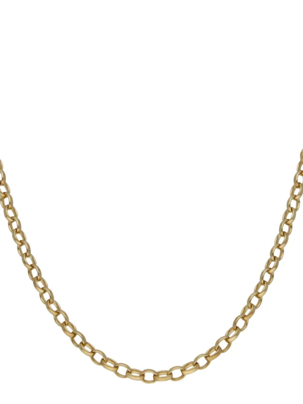 William May 9ct Yellow Gold 18 Inch Belcher Chain Necklace