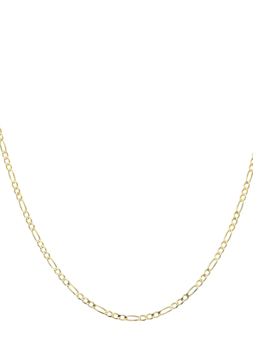 William May 9ct Yellow Gold 18 Inch Figaro Chain Necklace