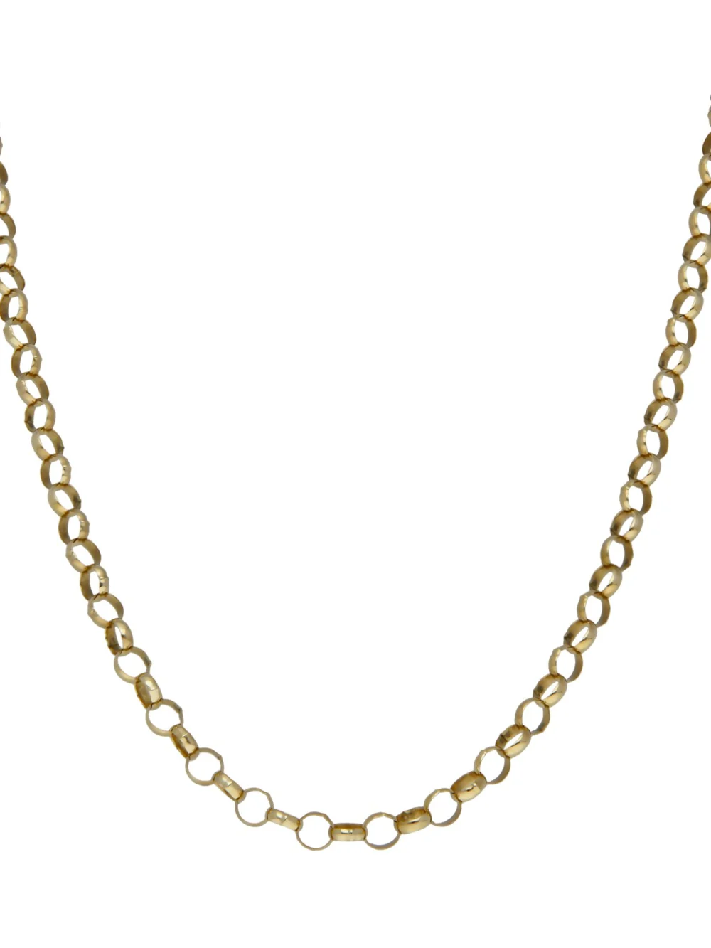 William May 9ct Yellow Gold 19" Belcher Chain Necklace