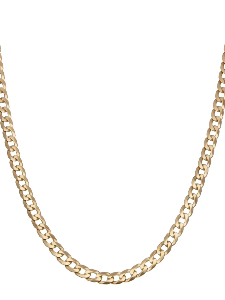 William May 9ct Yellow Gold 19" Curb Chain Necklace