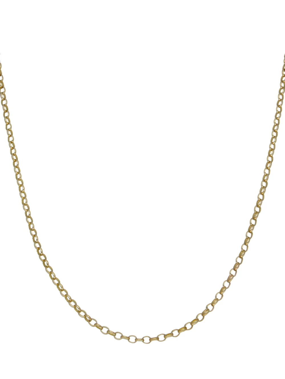 William May 9ct Yellow Gold 19.5" Belcher Chain Necklace