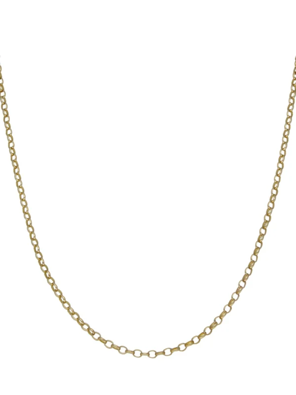 William May 9ct Yellow Gold 19.5" Belcher Chain Necklace