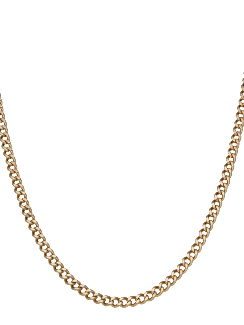 William May 9ct Yellow Gold 20" Curb Chain Necklace