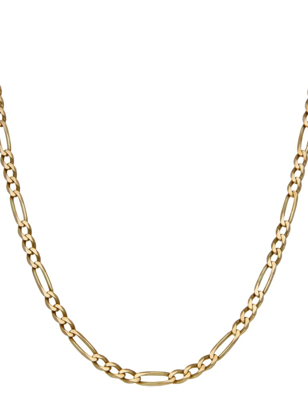 William May 9ct Yellow Gold 20" Figaro Chain Necklace