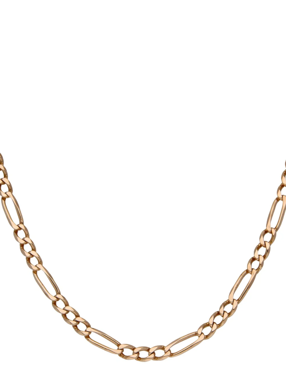 William May 9ct Yellow Gold 20 Inch Figaro Chain Necklace
