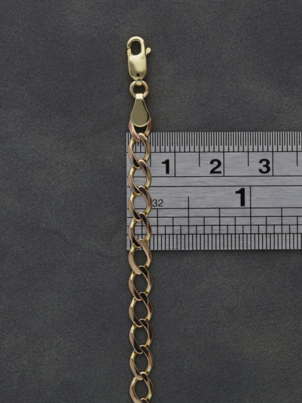 William May 9ct Yellow Gold 21" Curb Chain Necklace, view 2