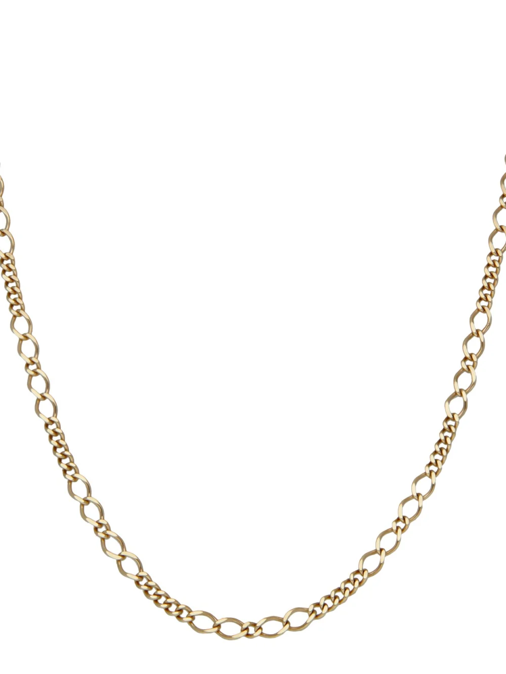 William May 9ct Yellow Gold 22" Fancy Link Chain Necklace