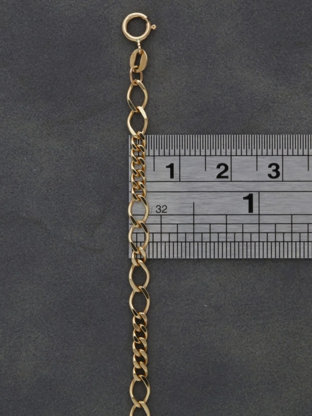 William May 9ct Yellow Gold 22" Fancy Link Chain Necklace, view 2
