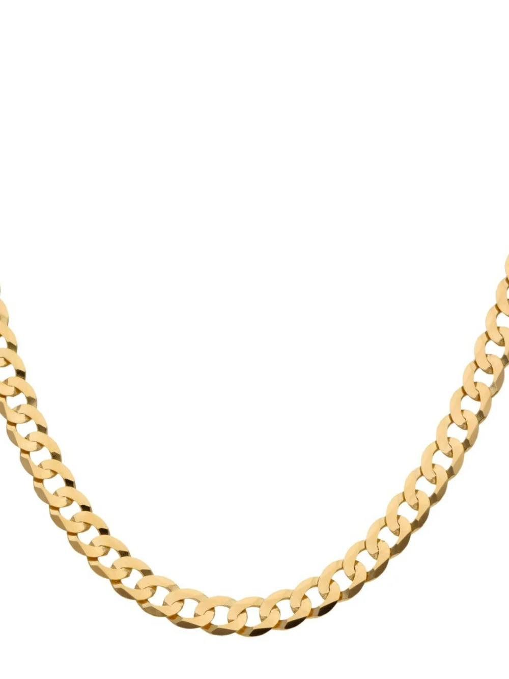 William May 9ct Yellow Gold 22 Inch Curb Chain Necklace 24.8G