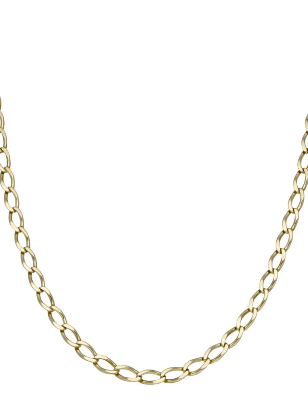William May 9ct Yellow Gold 23" Curb Chain Necklace