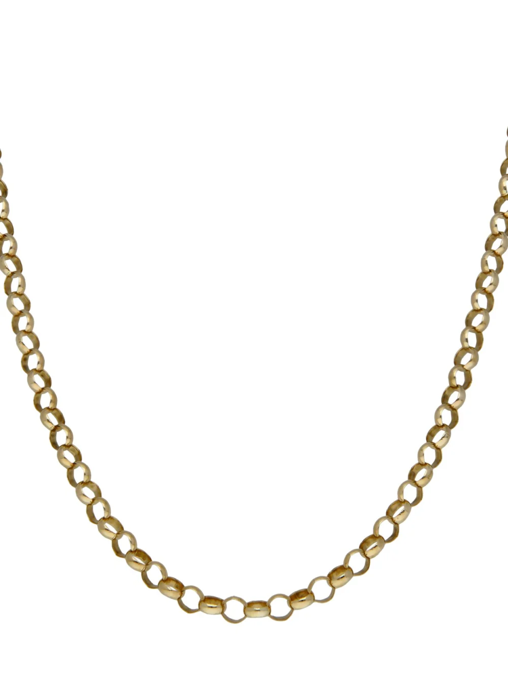 William May 9ct Yellow Gold 24" Belcher Chain Necklace