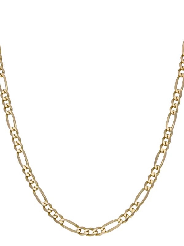 William May 9ct Yellow Gold 24" Figaro Chain Necklace