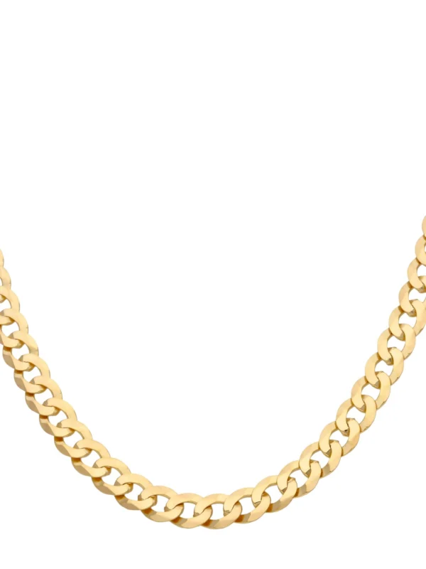 William May 9ct Yellow Gold 24 Inch Solid Curb Chain Necklace 24.8G
