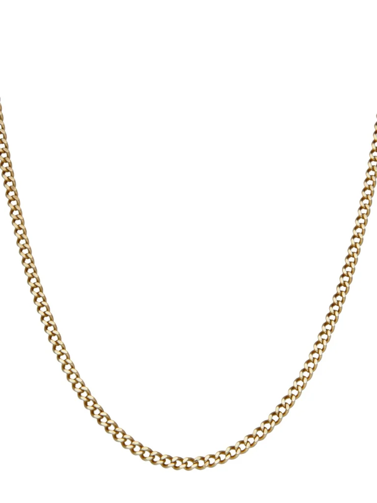 William May 9ct Yellow Gold 25" Curb Chain Necklace