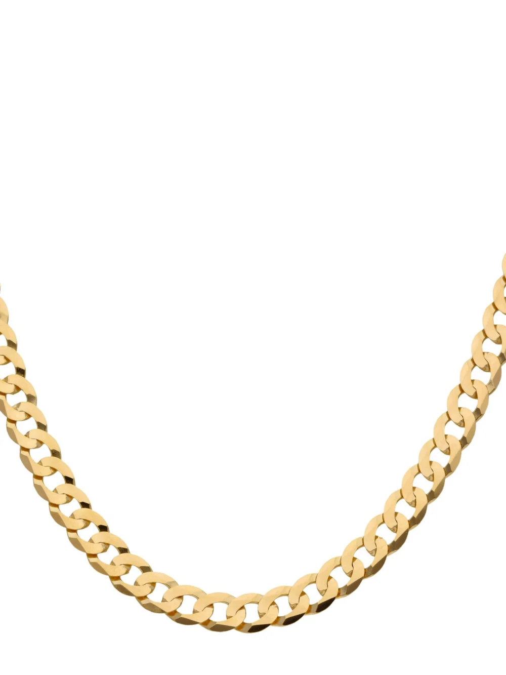 William May 9ct Yellow Gold 26 Inch Curb Link Chain Necklace 29G
