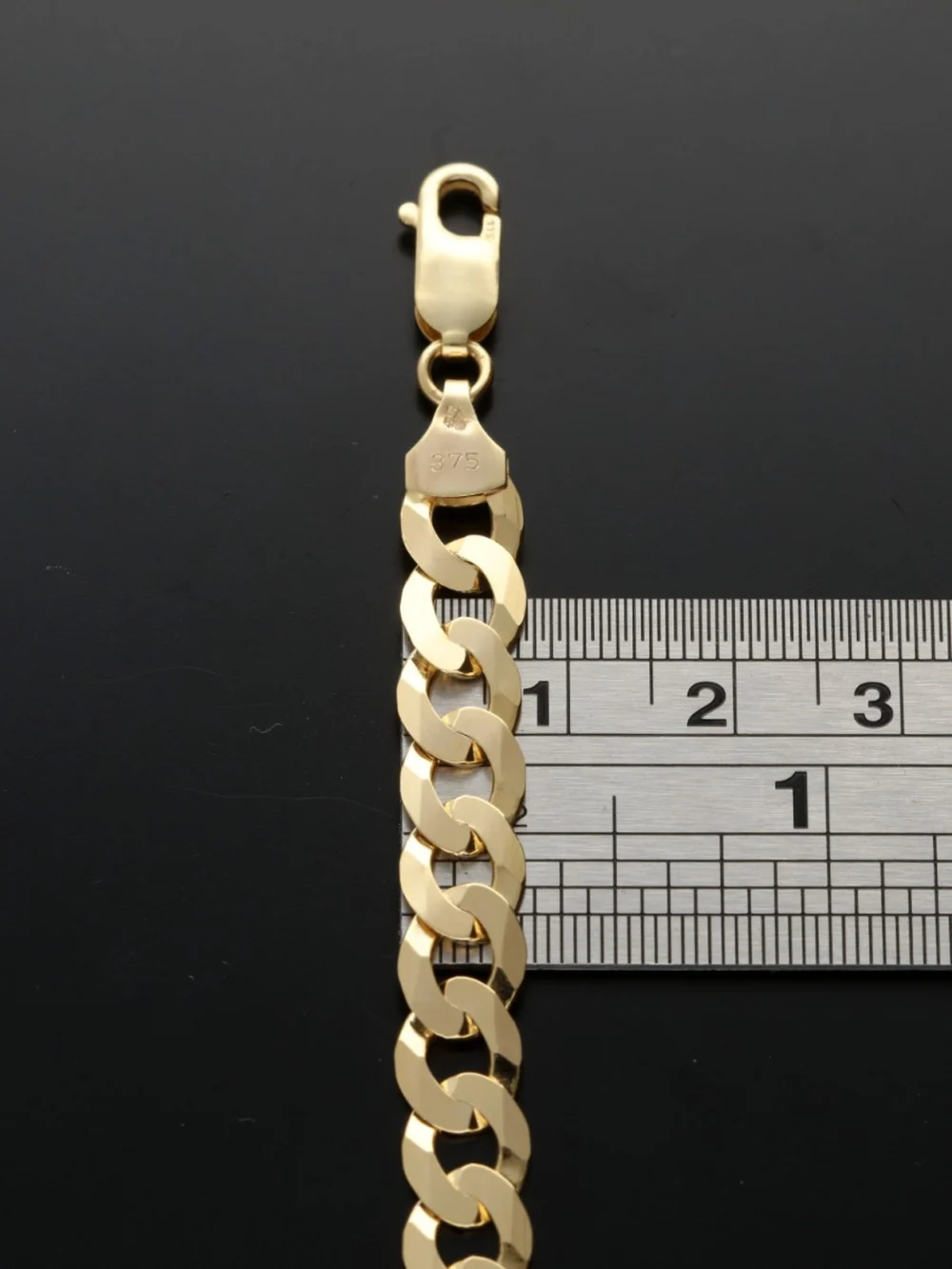 William May 9ct Yellow Gold 26 Inch Curb Link Chain Necklace 29G, view 2