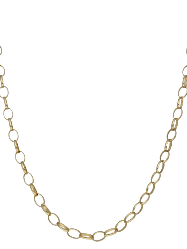 William May 9ct Yellow Gold 28" Belcher Chain Necklace