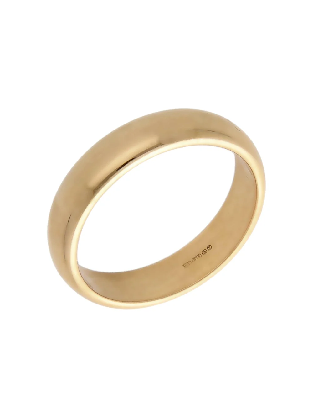 William May 9ct Yellow Gold 4mm Wedding Band Ring