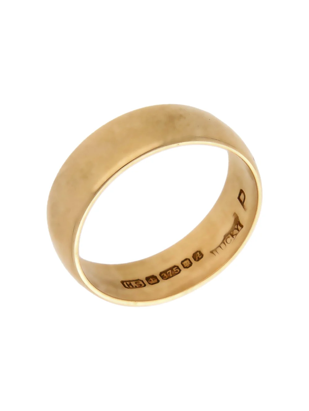 William May 9ct Yellow Gold 6mm Wedding Band Ring