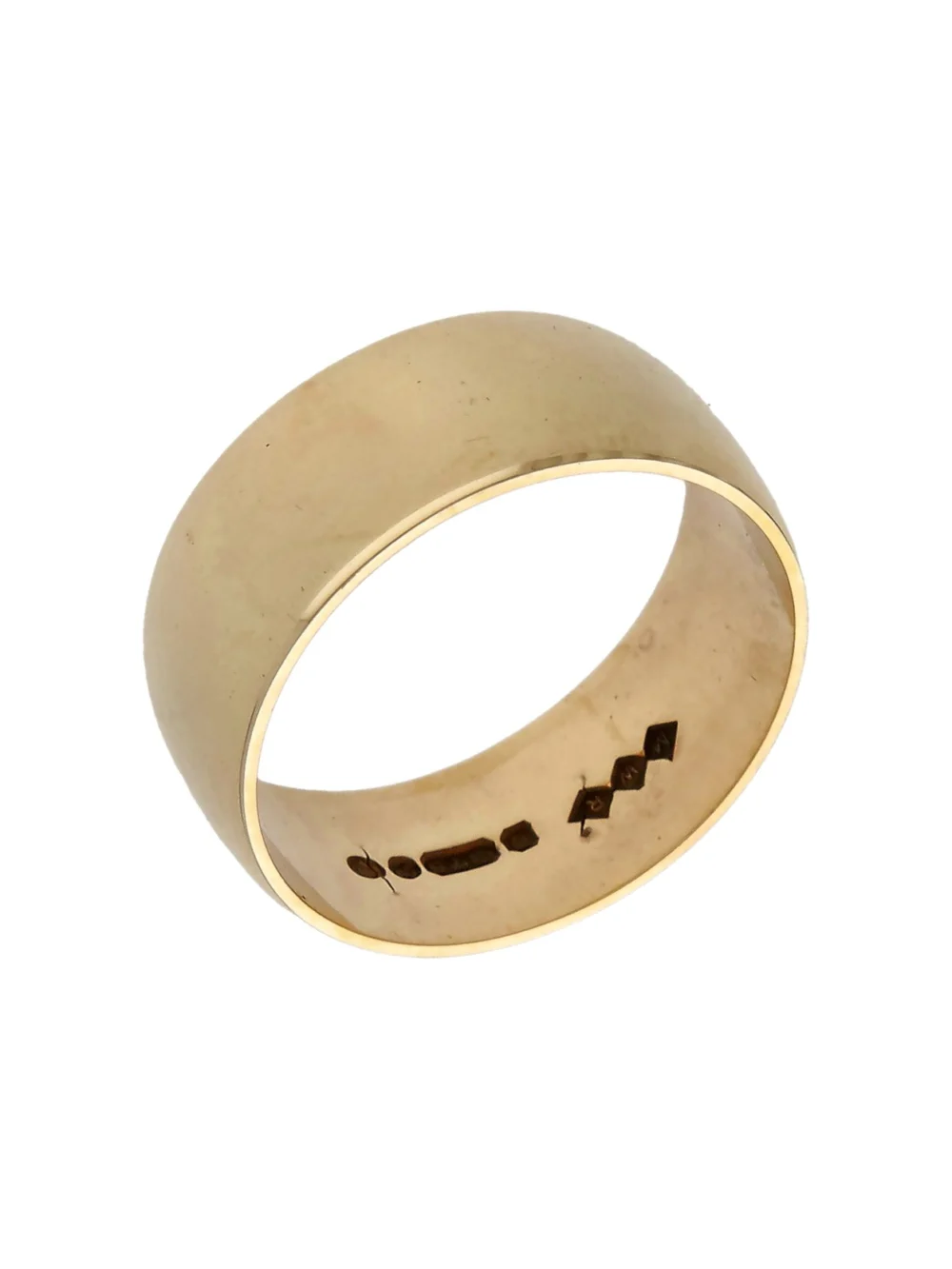 William May 9ct Yellow Gold 9mm Wedding Band Ring